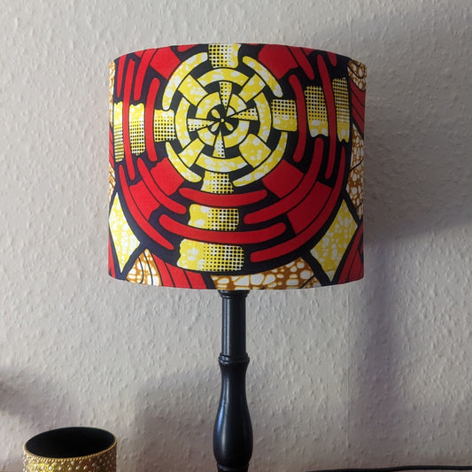 Red Yellow fan African Lampshade ALAFE