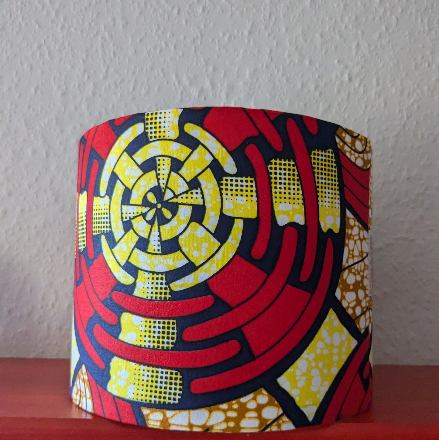 Red Yellow fan African Lampshade ALAFE