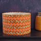 Orange Brown Brick African Lampshade BIRIKI