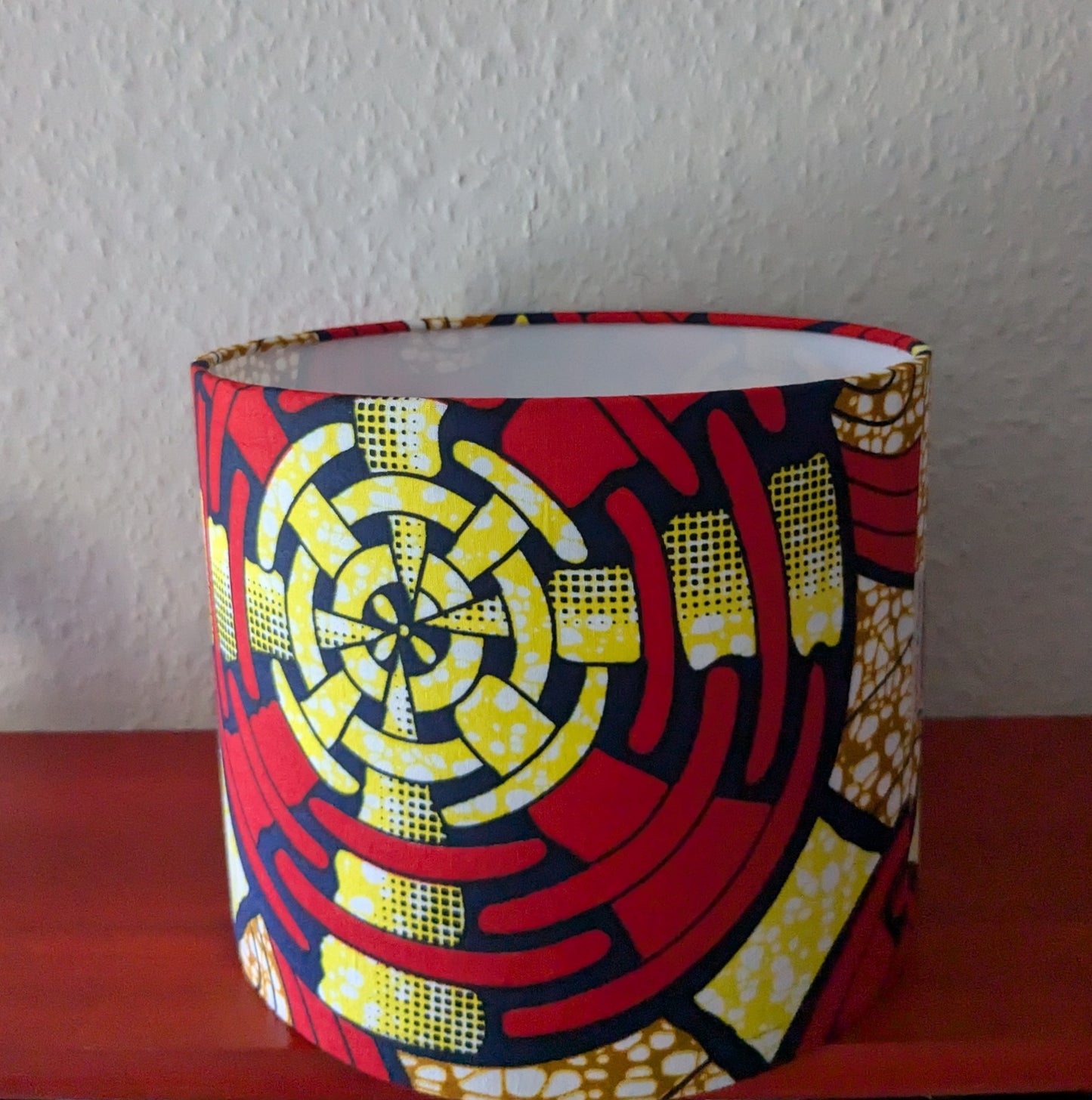 Red Yellow fan African Lampshade ALAFE